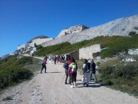 Randonne sur la cte bleue