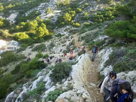 RANDONNEE DANS LES CALANQUES MARSEILLE